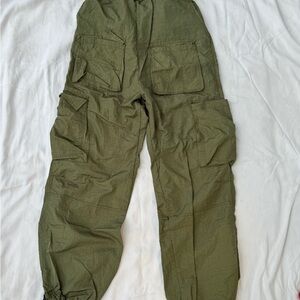Olive Green Cargo Pants